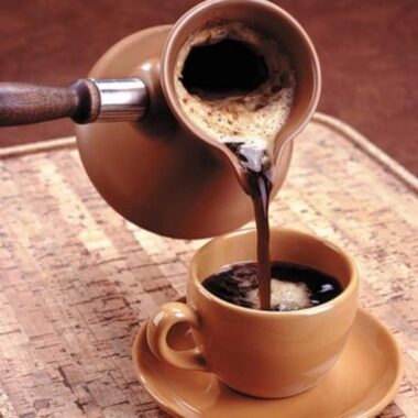 Ароматный кофе из турки
